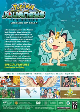 Pokémon Journeys: The Series Season 23 - Legends of Galar (DVD) [DVD]