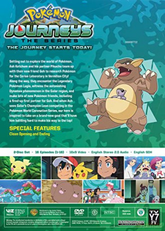 Pokémon Journeys: The Series Season 23 - The Journey Starts Today! (DVD) [DVD]