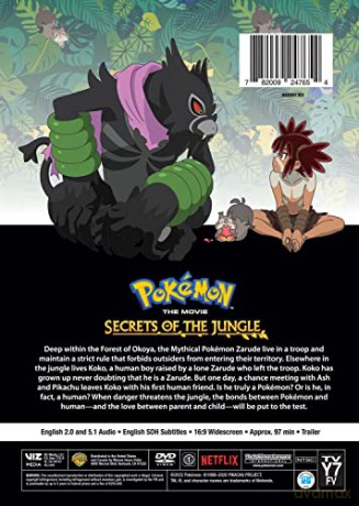 Pokémon the Movie: Secrets of the Jungle (DVD) [DVD]