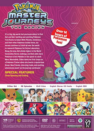 Pokemon The Series: Master Journeys Complete Season (DVD) [DVD]