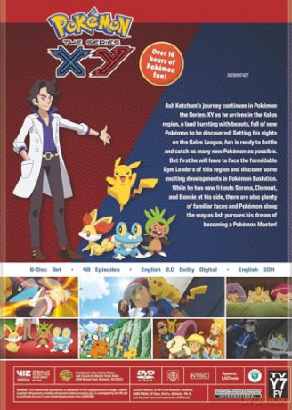 Pokémon The Series: XY Complete Season (DVD) [DVD]