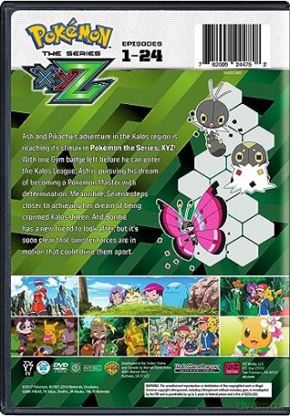 Pokemon the Series: XYZ Set 1 (DVD) [DVD]