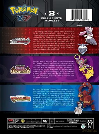 Pokémon XY Mega 3-Movie Collection (DVD) [DVD]
