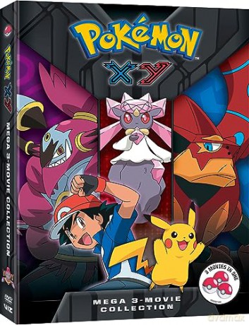 Pokémon XY Mega 3-Movie Collection (DVD) [DVD]