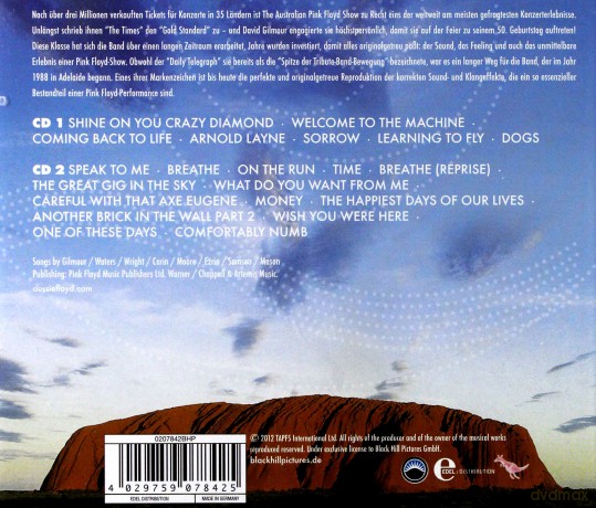 The Australian Pink Floyd Show: Live At The Hammersmith Apollo 2011 [2CD]