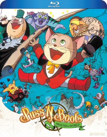 Puss n Boots Around the World (Podróż kota w butach) [Blu-Ray]