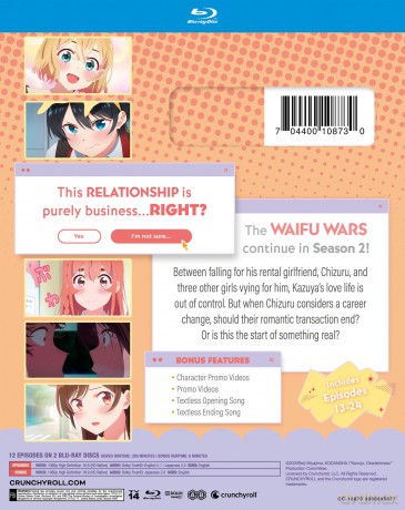 Rent-a-Girlfriend season 2 [2xBlu-Ray]