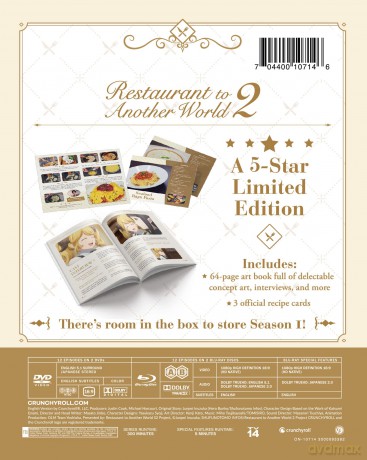 Restaurant to Another World season 2 [2xBlu-Ray]+[2xDVD]
