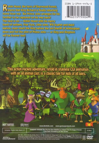 Robin Hood: Quest for the King (Full Screen) [DVD]