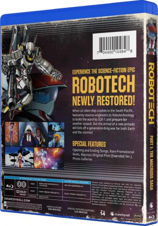 RoboTech: Part 1 - The Macross Saga [5xBlu-Ray]
