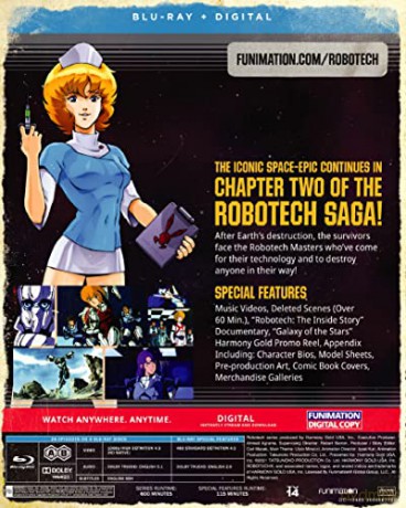 RoboTech: Part 2 - The Masters Saga [4xBlu-Ray]