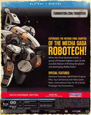 RoboTech: Part 3 - The New Generation [4xBlu-Ray]