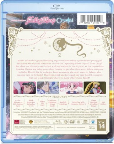Sailor Moon Crystal Set 2 [2xBlu-Ray]+[2xDVD]
