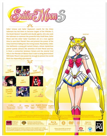Sailor Moon S Season 3  Part 2 (Czarodziejka z Księżyca) [3xBlu-Ray]+[3xDVD]