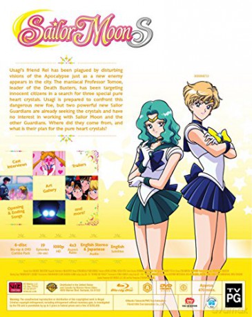 Sailor Moon S season 3 Part 1 (Czarodziejka z Księżyca) [3xBlu-Ray]+[3xDVD]