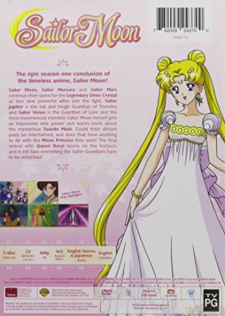 Sailor Moon Season 1 Part 2 (Czarodziejka z Księżyca) [3DVD]