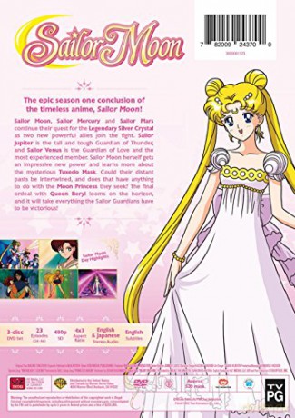 Sailor Moon Season 1 Part 2 (Czarodziejka z Księżyca) [3DVD]