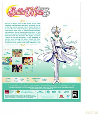 Sailor Moon Super S Part 2 (Czarodziejka z Księżyca) [3xBlu-Ray]+[3xDVD]