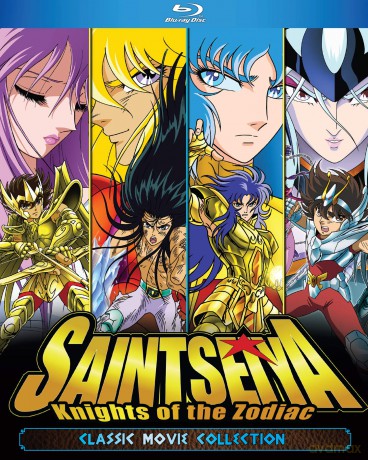 Saint Seiya Classic Movie Collection: Evil Goddess Eris/ The Heated Battle of the Gods/ Legend of Crimson Youth/ Warriors of the Final Holy Battle [Blu-Ray]