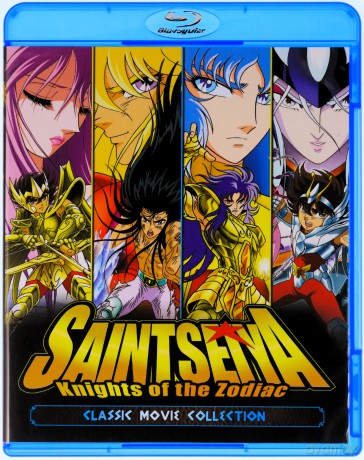 Saint Seiya Classic Movie Collection: Evil Goddess Eris/ The Heated Battle of the Gods/ Legend of Crimson Youth/ Warriors of the Final Holy Battle [Blu-Ray]