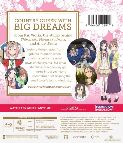 Sakura Quest: The Complete Series [4xBlu-Ray]