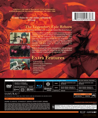 Samurai 7 (Siedmiu samurajów) [3xBlu-Ray]