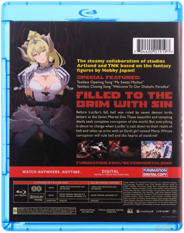 Seven Mortal Sins: The Complete Series [2xBlu-Ray]