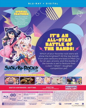 Show By Rock!!: Stars!! - The Complete Season [2xBlu-Ray]