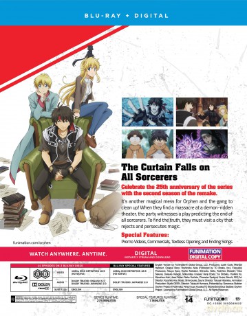 Sorcerous Stabber Orphen: Season Two [2xBlu-Ray]