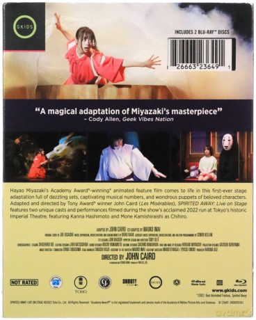 Spirited Away: Live on Stage [2xBlu-Ray]