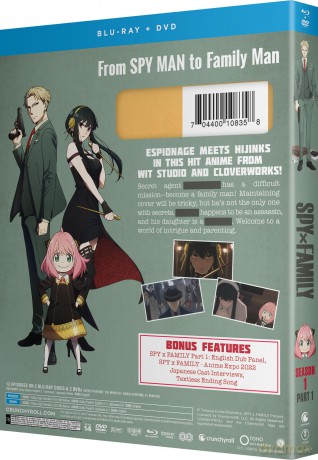 SPY x FAMILY: Season 1 Part 1 [2xBlu-Ray]+[2xDVD]