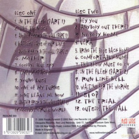 Pink Floyd: The Wall 2000 [CD]