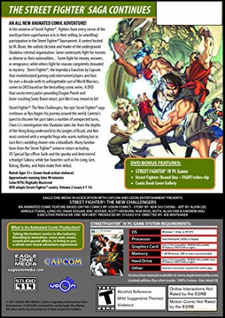 Street Fighter: The New Challengers Animated DVD + SFIV Video Game [DVD]