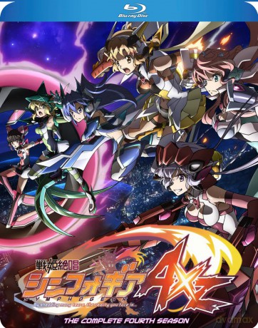 Symphogear AXZ Complete 4th Season [DVD]