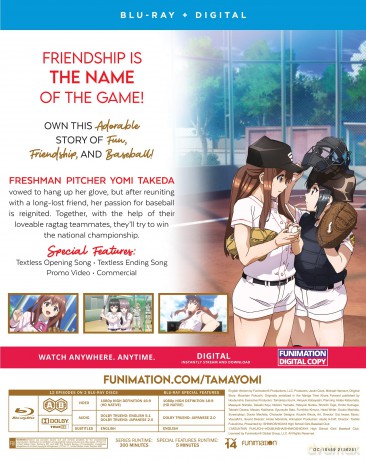 Tamayomi: The Baseball Girls [2xBlu-Ray]