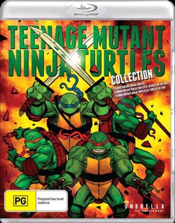 Teenage Mutant Ninja Turtles Trilogy - All-Region/1080p [DVD]