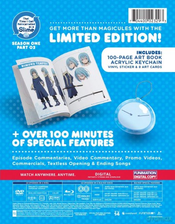That Time I Got Reincarnated as a Slime: Season One Part 2 [2xBlu-Ray]+[2xDVD]