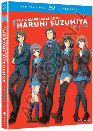 The Disappearance of Haruhi Suzumiya: The Movie [Blu-Ray]+[DVD]