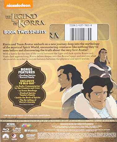 The Legend of Korra - Book Two: Spirits [2xBlu-Ray]