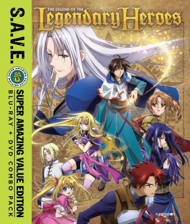 The Legend of the Legendary Heroes: The Complete Series [4xBlu-Ray]+[4DVD]