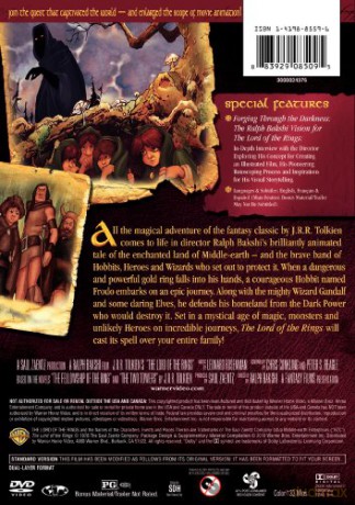The Lord of the Rings: 1978 Animated Movie (Remastered Deluxe Edition) [DVD]
