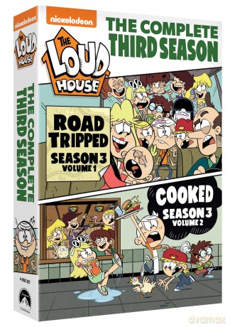 The Loud House: The Complete Third Season (Includes: Loud House: Cooked - Season 3, Volume 2, The, Loud House: Road Tripped - Season 3, Volume 1, The) [DVD]
