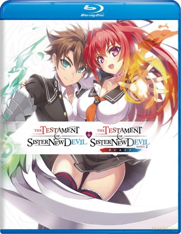 The Testament of Sister New Devil + The Testament of Sister New Devil Burst: Seasons 1-2 [4xBlu-Ray]