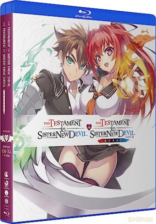The Testament of Sister New Devil + The Testament of Sister New Devil Burst: Seasons 1-2 [4xBlu-Ray]