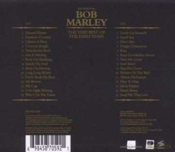 Bob Marley: The Essential Bob Marley - The Best of the Early Years [2CD]