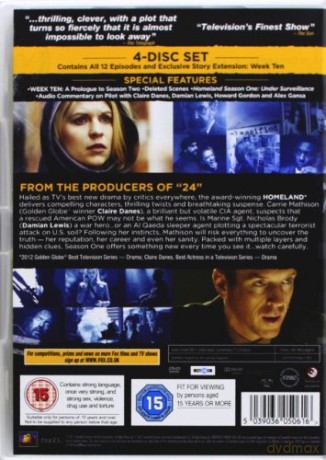 Homeland Season 1 [DVD]