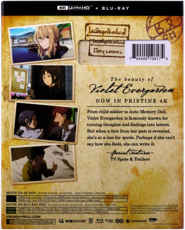 Violet Evergarden: The Movie (Limited) [Blu-Ray 4K]+[Blu-Ray]