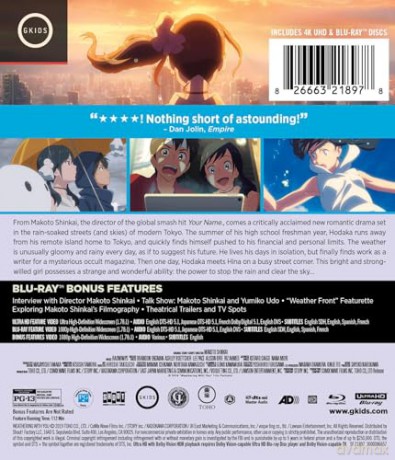 Weathering With You [Blu-Ray 4K]+[Blu-Ray]