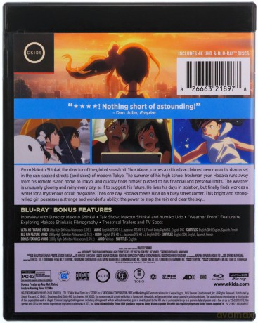 Weathering With You [Blu-Ray 4K]+[Blu-Ray]