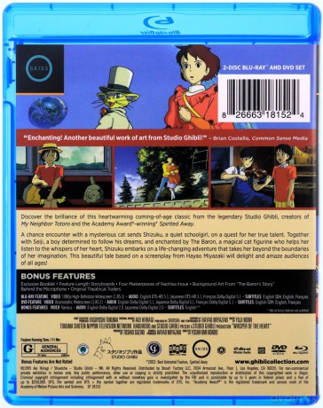 Whisper of the Heart (Szept serca) [Blu-Ray]+[DVD]
